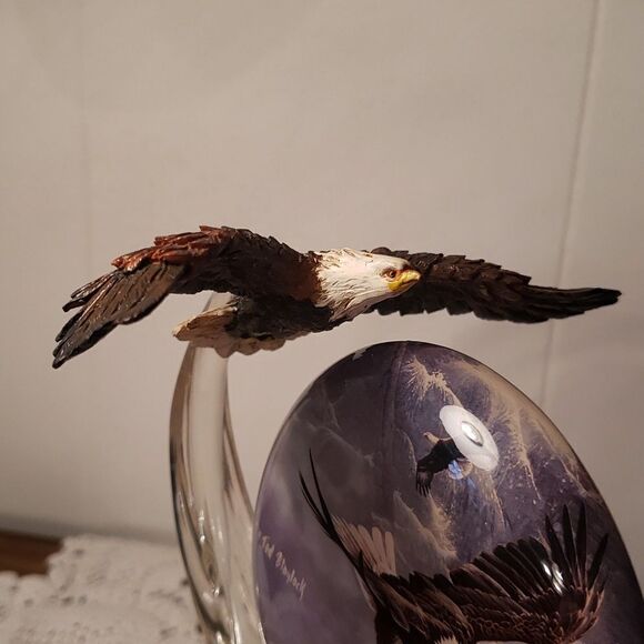 Vtg 2004 Bradford Exchange "Swift Encounter" from Majestic Flights Collection - Picture 7 of 9